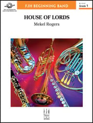 House of Lords Concert Band sheet music cover Thumbnail